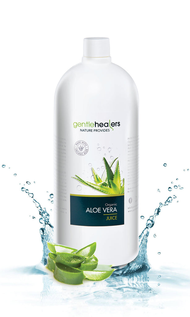 Organic Aloe Vera Juice - 1 Litre - (contains no preservative)